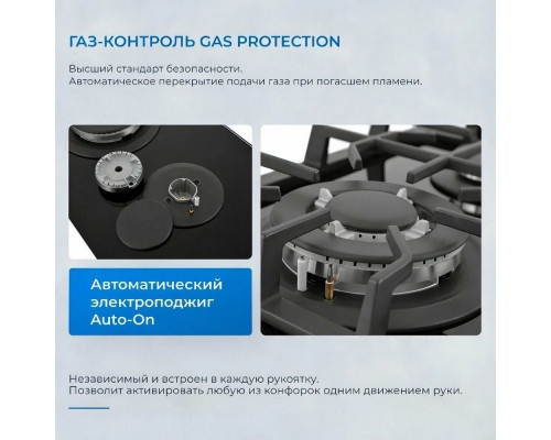 Варочная поверхность ZUGEL ZGH292B черная