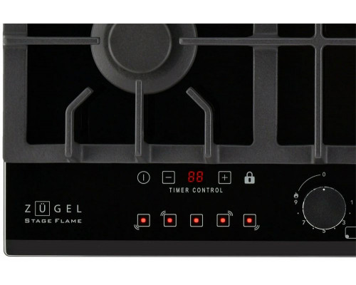 Варочная поверхность ZUGEL ZGH602X черная