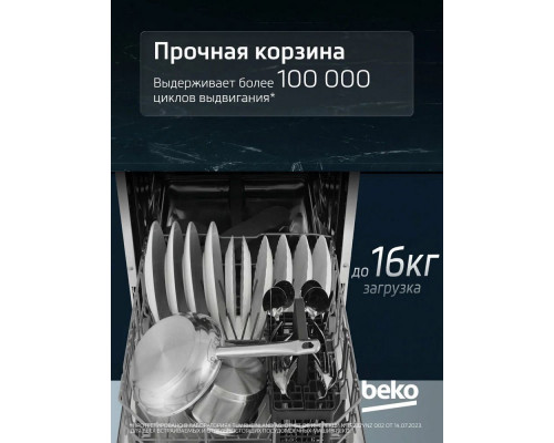 Встраиваемая посудомоечная машина Beko BDIN15532
