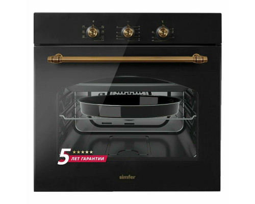 Духовой шкаф Simfer B6EL18017 чёрный