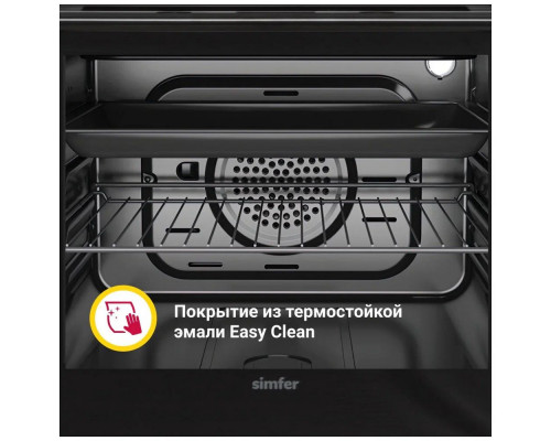 Духовой шкаф Simfer B6EL18017 чёрный