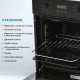 Духовой шкаф ZUGEL ZOE452B черный