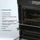 Духовой шкаф ZUGEL ZOE601B черный