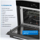 Духовой шкаф ZUGEL ZOE610B черный