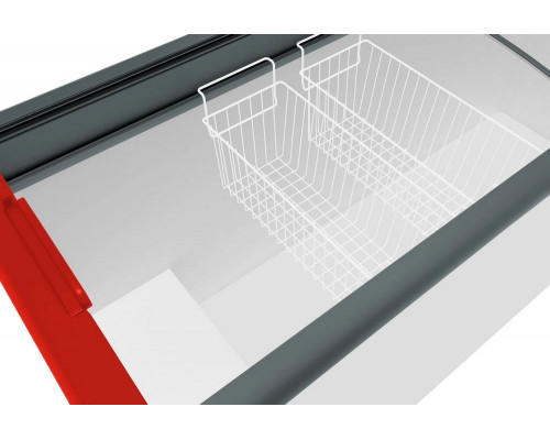 Морозильный ларь Frostor-Gellar FG 275 E красный