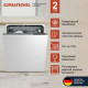 Встраиваемая посудомоечная машина Grundig GNVP4551 белый