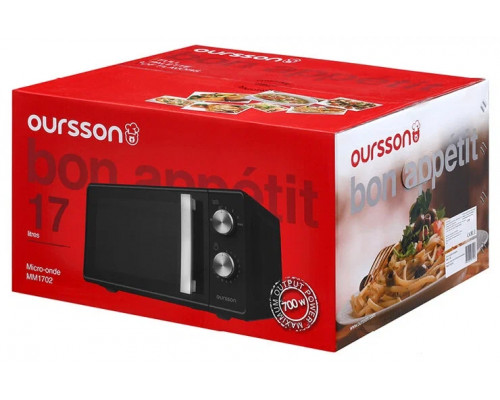 Микроволновая печь Oursson MM1702/BL черный