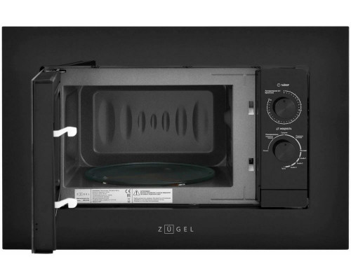 Встраиваемая микроволновая печь ZUGEL ZMO202B черная