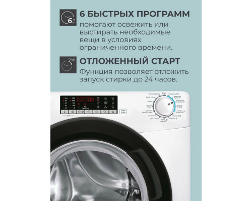 Стиральная машина Candy CSOW43646TWMB-07