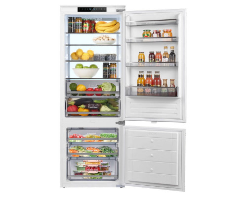 Встраиваемый холодильник MAUNFELD MBF19369NFWGR LUX Inverter