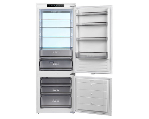 Встраиваемый холодильник MAUNFELD MBF19369NFWGR LUX Inverter