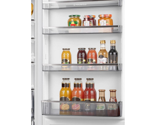 Встраиваемый холодильник MAUNFELD MBF19369NFWGR LUX Inverter