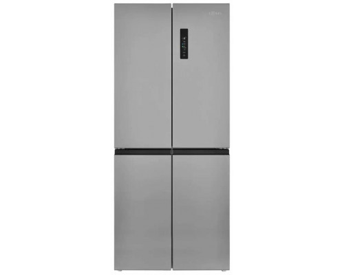 Холодильник ZUGEL ZRCD430X нержавеющая сталь