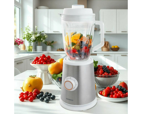 Блендер ENDEVER SIGMA-204 стальной/белый