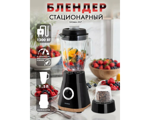 Блендер ENDEVER SIGMA-207 черный