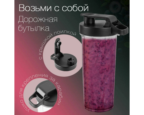 Блендер ENDEVER Sigma-206 стальной/черный