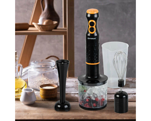 Блендер Endever Sigma-86 черный/оранжевый