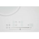 Варочная поверхность ZUGEL ZEH452W белая