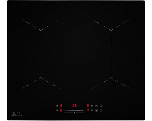 Варочная поверхность ZUGEL ZIH604B черная