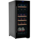 Винный шкаф ZÜGEL ZCWF184DB черный