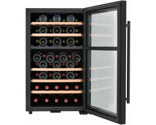 Винный шкаф ZÜGEL ZCWF521DB черный