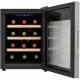Винный шкаф ZÜGEL ZTWF121B черный