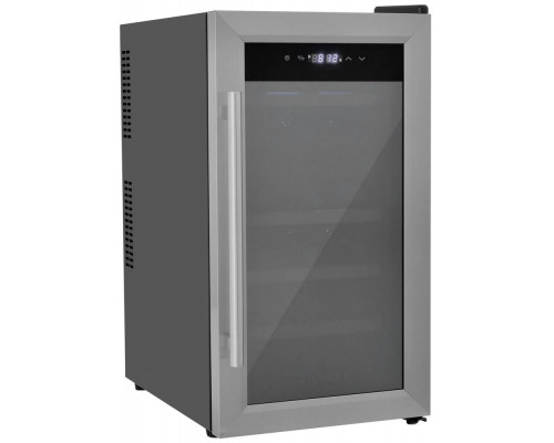 Винный шкаф ZÜGEL ZTWF182DX н/ж сталь