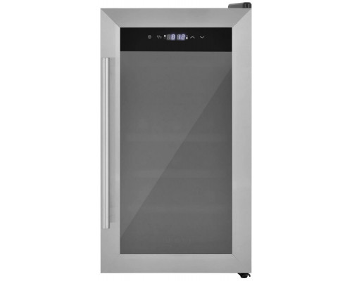 Винный шкаф ZÜGEL ZTWF182DX н/ж сталь