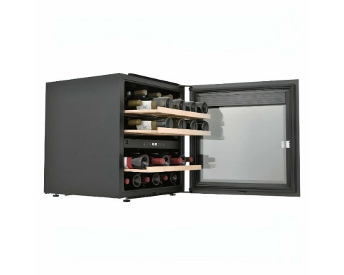 Винный шкаф ZÜGEL ZCWI360DB черный