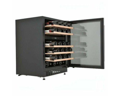 Винный шкаф ZÜGEL ZCWI460DB черный