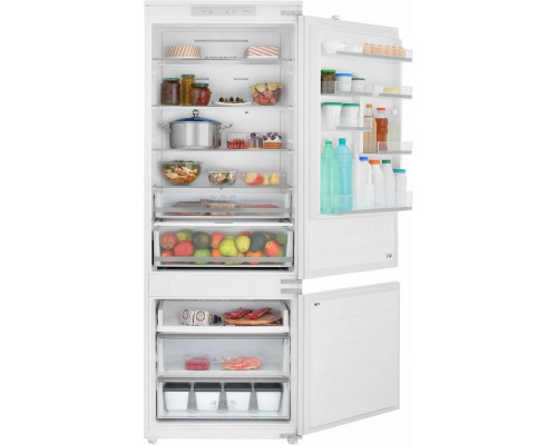 Встраиваемый холодильник ZUGEL ZRI2003FNF белый