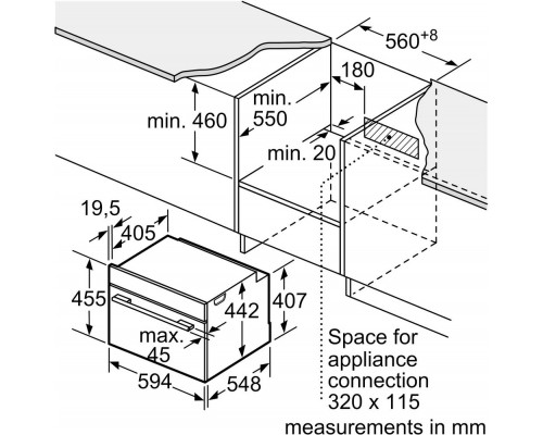 Духовой шкаф BOSCH CSG7364B1