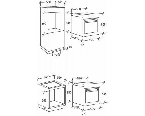 Духовой шкаф Candy FCT615XLRU