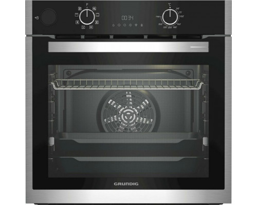 Духовой шкаф Grundig GEBD19300B черный/нержавеющая сталь