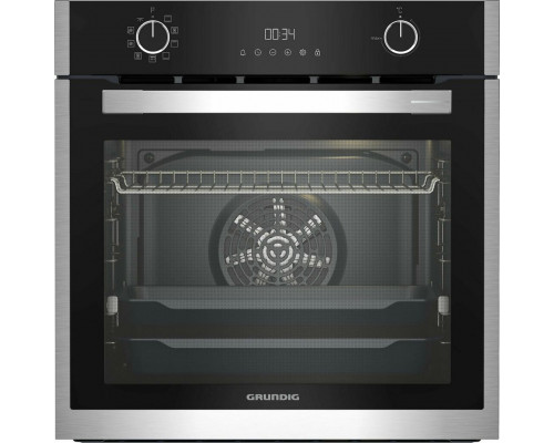 Духовой шкаф Grundig GEBM19300BMP черный/нержавеющая сталь