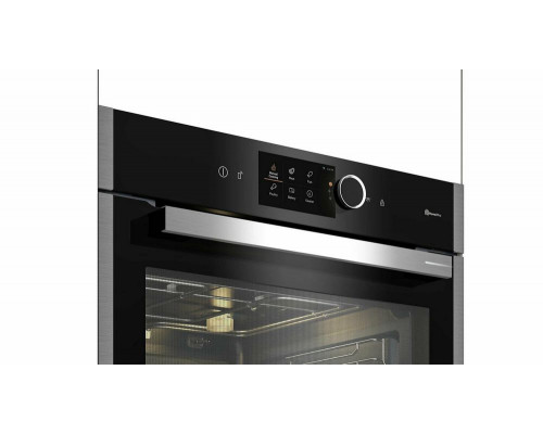 Духовой шкаф Grundig GEBM19600BCHI нержавеющая сталь/ черный