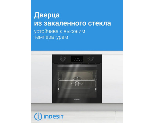 Духовой шкаф Indesit IBFTE 3841 J BL черный