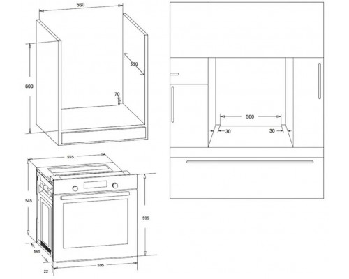 Духовой шкаф KORTING OKB 691 CSX