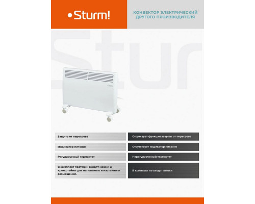 Конвектор Sturm! CH1501RF