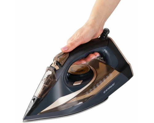 Утюг ENDEVER DELTA-233 черный/золотой