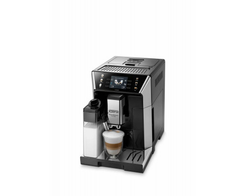 Кофемашина DeLonghi ECAM550.65.SB черный/серебристый