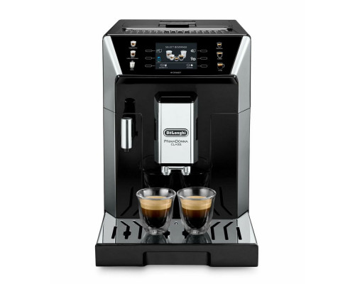 Кофемашина DeLonghi ECAM550.65.SB черный/серебристый