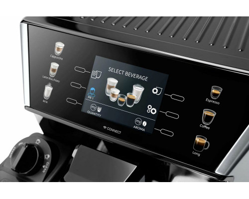 Кофемашина DeLonghi ECAM550.65.SB черный/серебристый