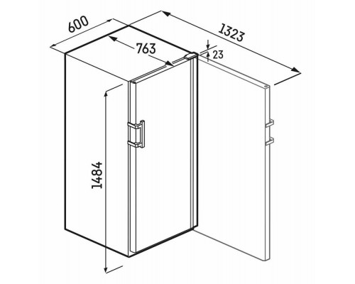 Винный шкаф LIEBHERR WSbl 4601-20 001 черный