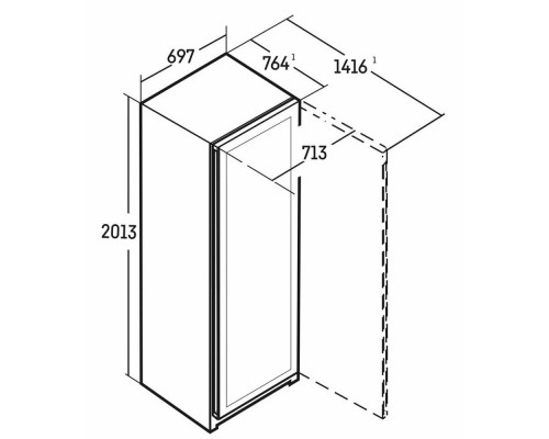 Винный шкаф Liebherr WPgbi 7473-20 001 черное стекло
