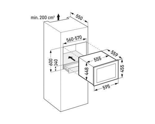 Винный шкаф Liebherr WKEgb 582-26 001 черное стекло