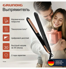 Выпрямитель для волос Grundig HS 7030 черный