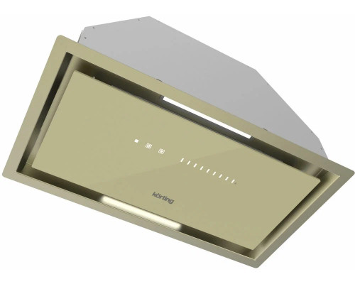 Встраиваемая вытяжка KORTING KHI 6997 GB бежевое стекло