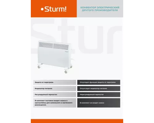 Конвектор Sturm! CH1501RF