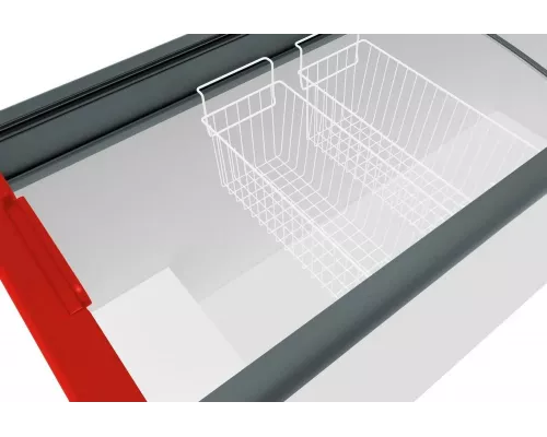 Морозильный ларь Frostor-Gellar FG 275 E красный